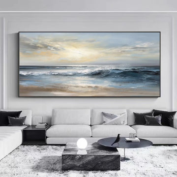 Sea & Sky Abstract Wall Art #MS134