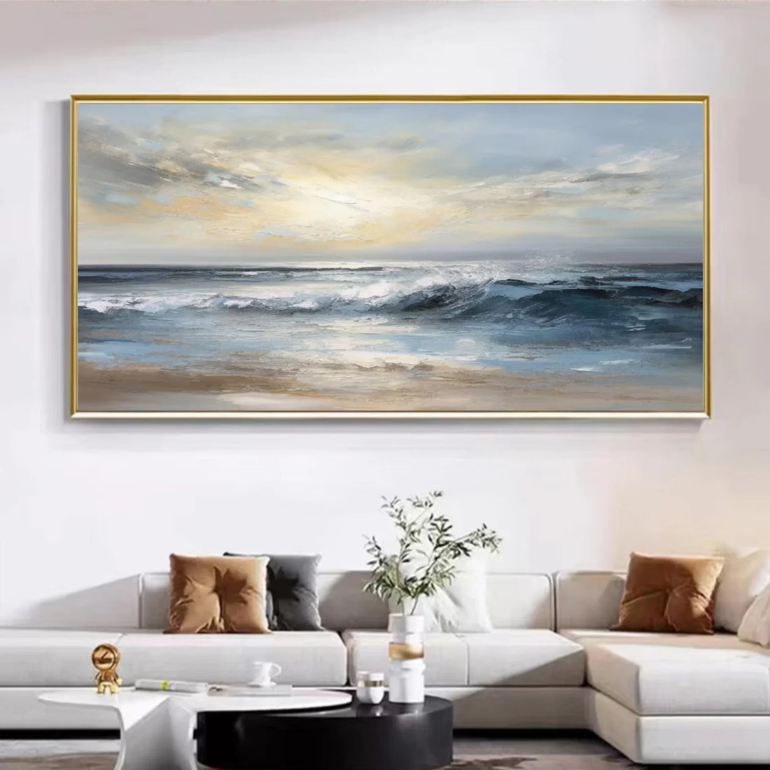 Sea & Sky Abstract Wall Art #MS134