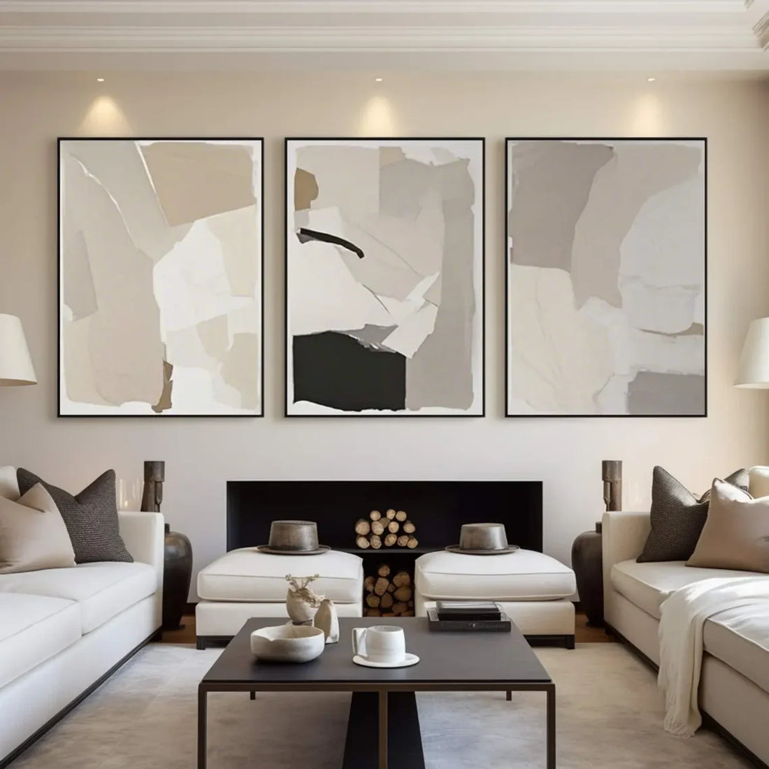 Abstract Tranquility Set of 3 #WS535