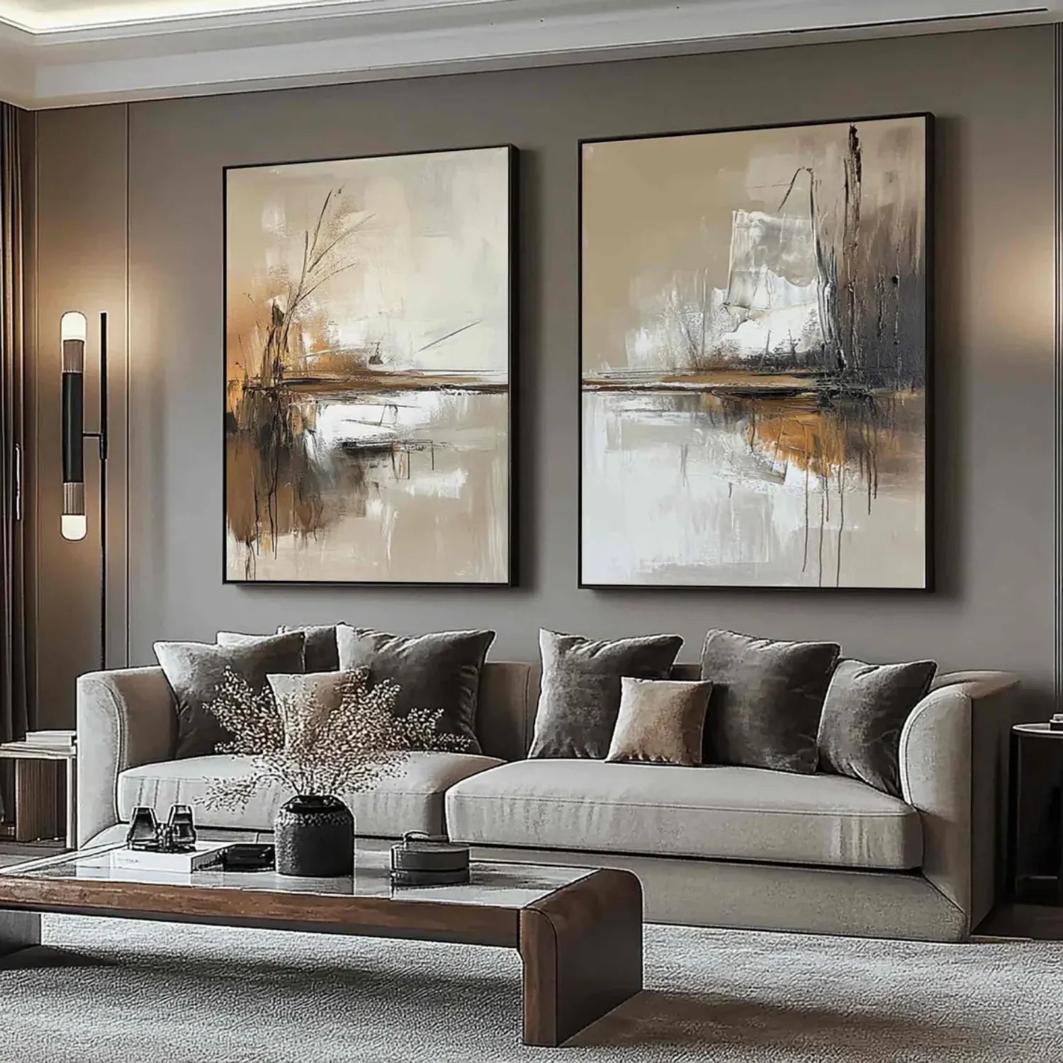 Abstract Canvas Art #WS600
