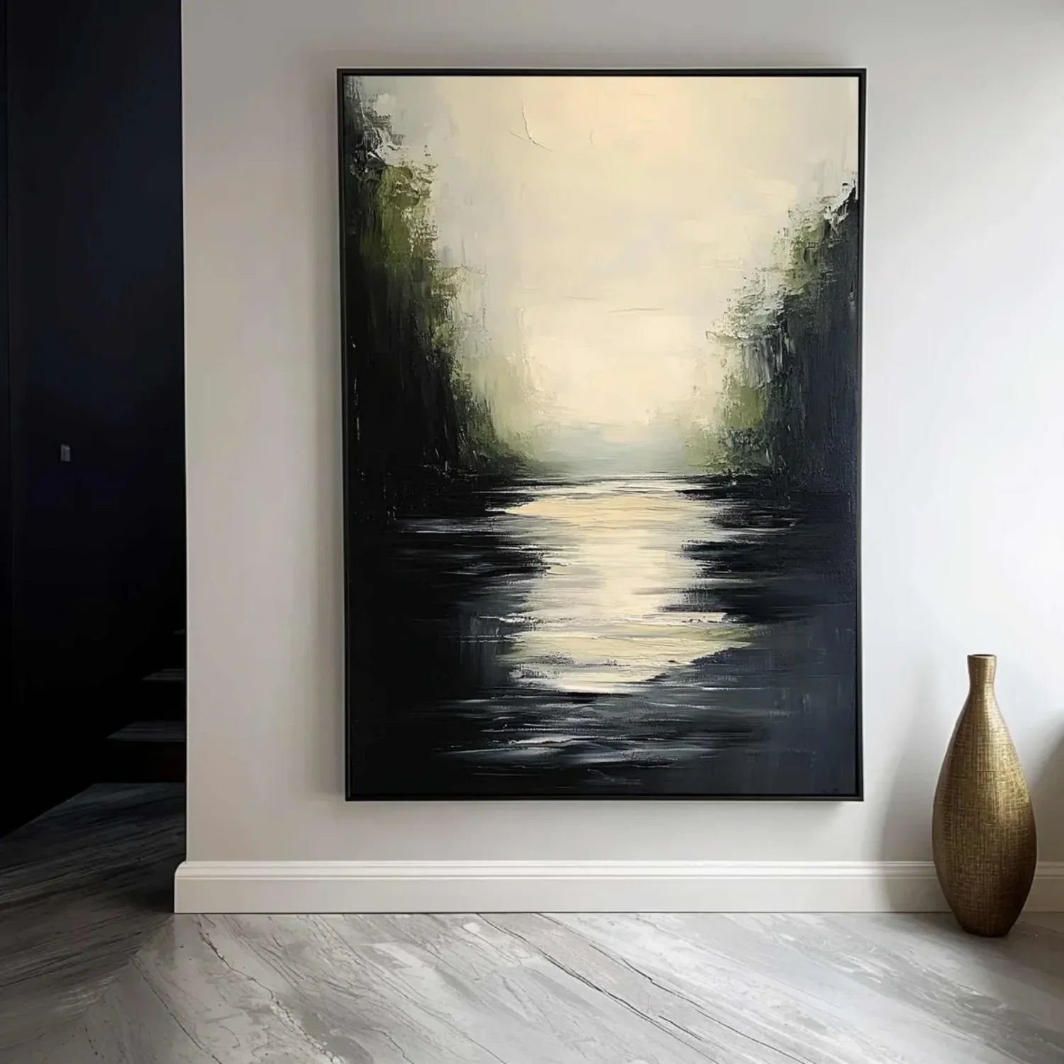 Sea & Sky Abstract Wall Art #MS127
