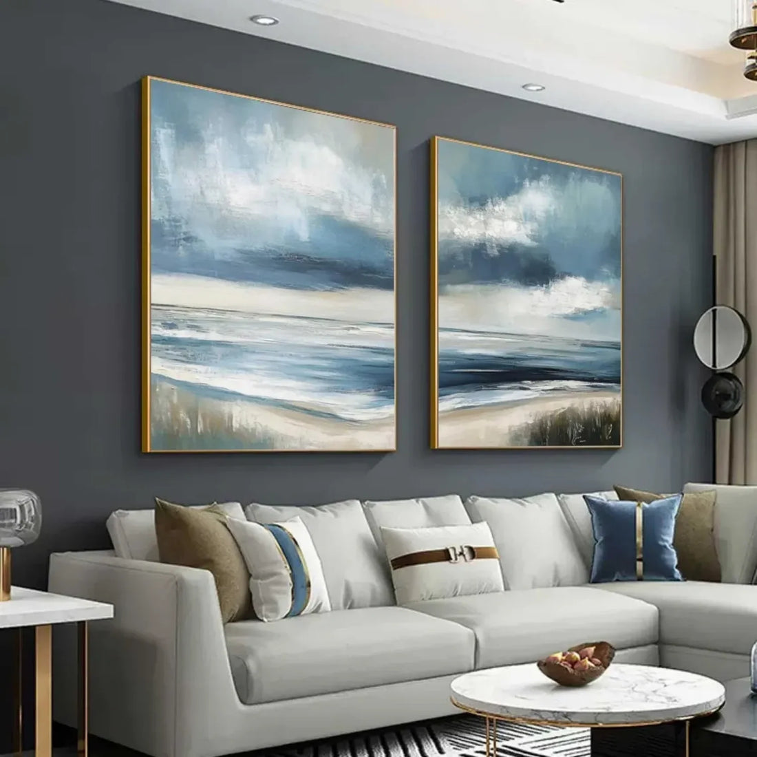 Sea & Sky Abstract Wall Art #MS128