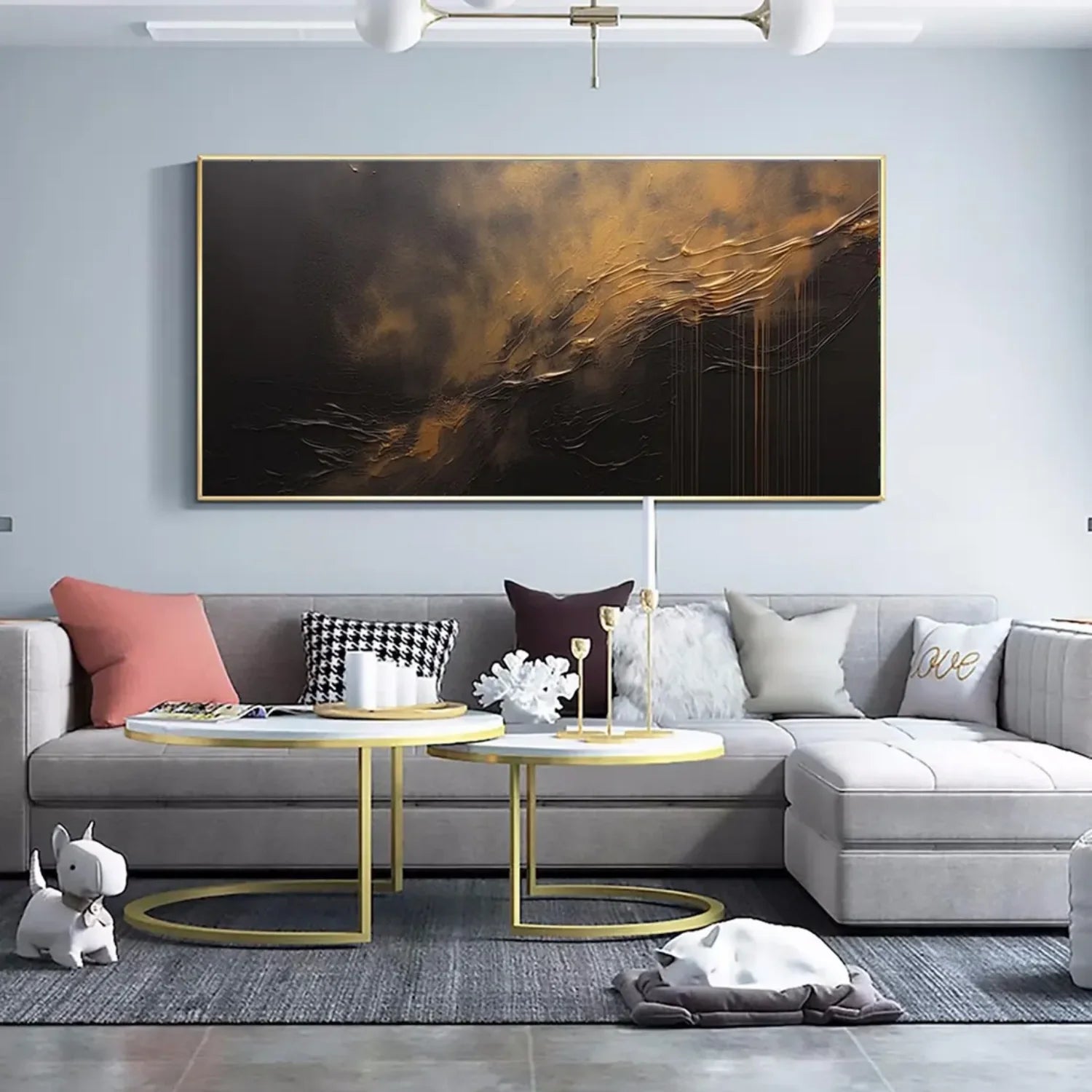 Abstract Canvas Art #WS643