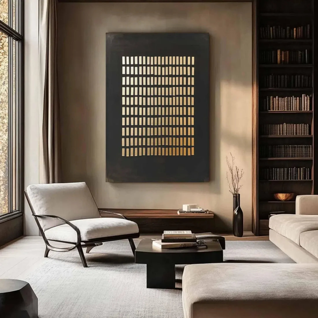Wabi Sabi Textured Canvas Art #WS597