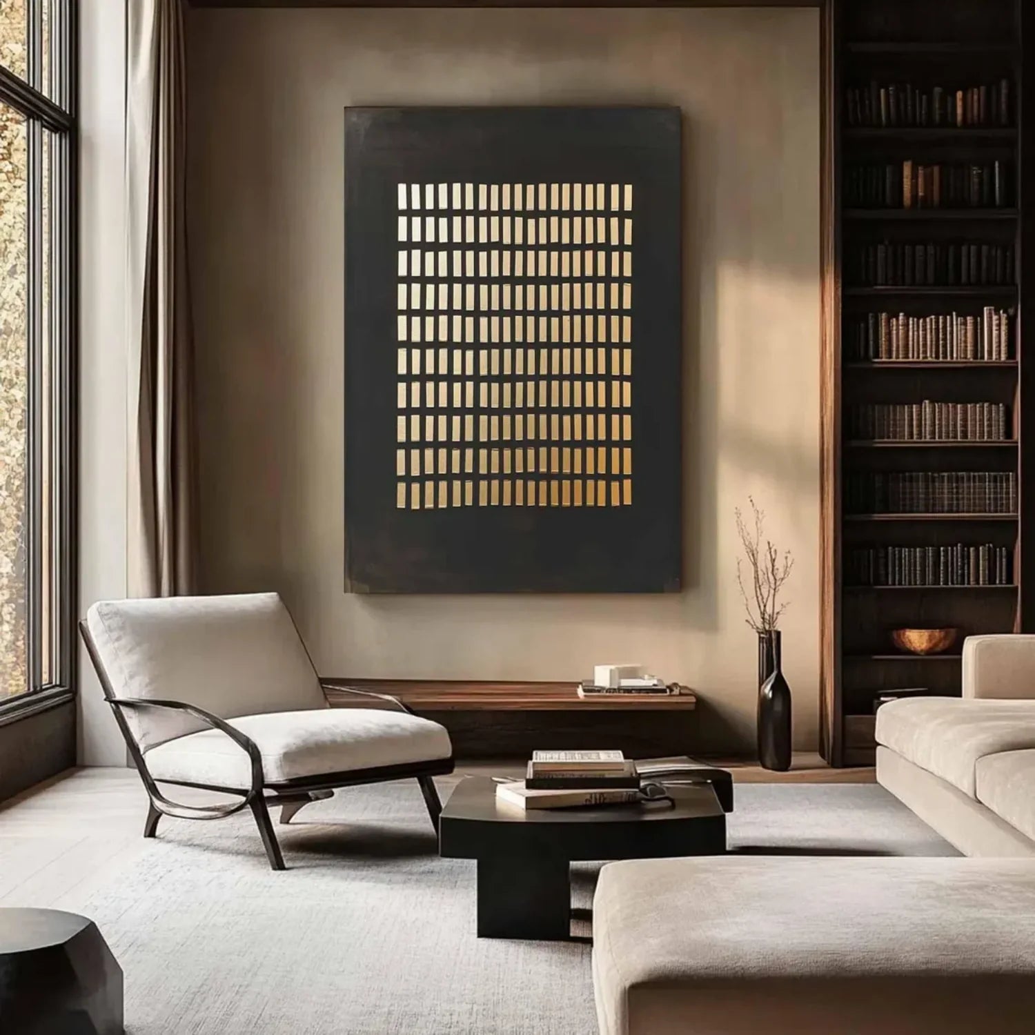 Wabi Sabi Textured Canvas Art #WS597