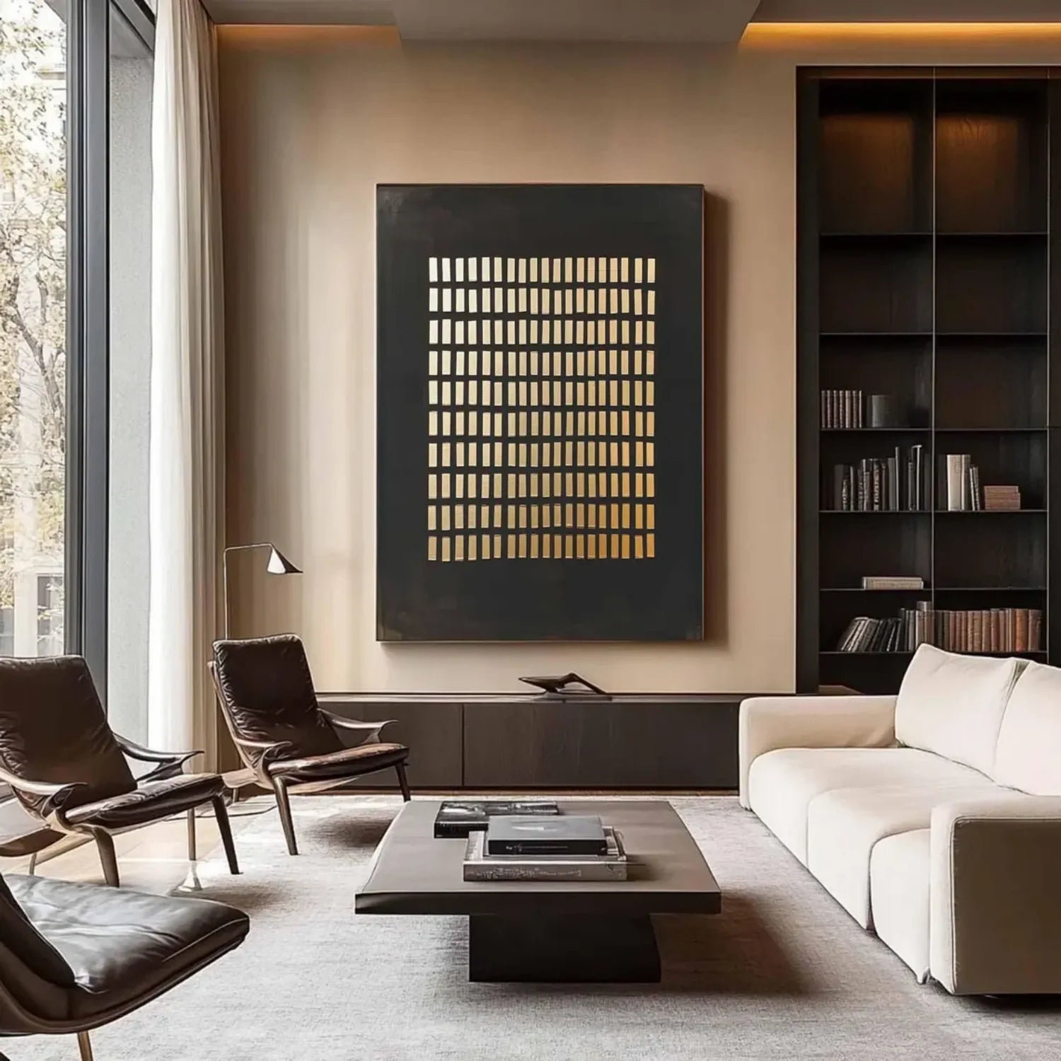 Wabi Sabi Textured Canvas Art #WS597
