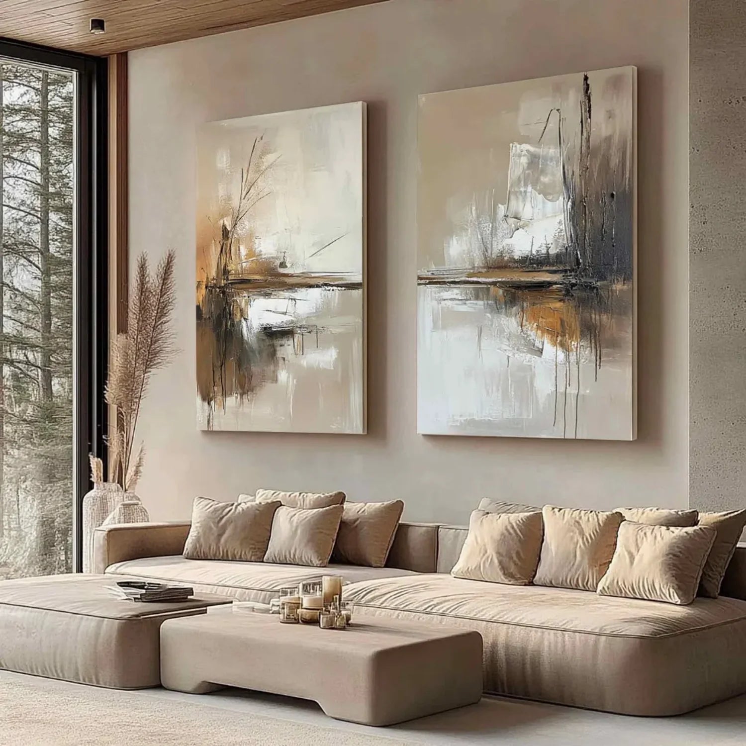 Abstract Canvas Art #WS600