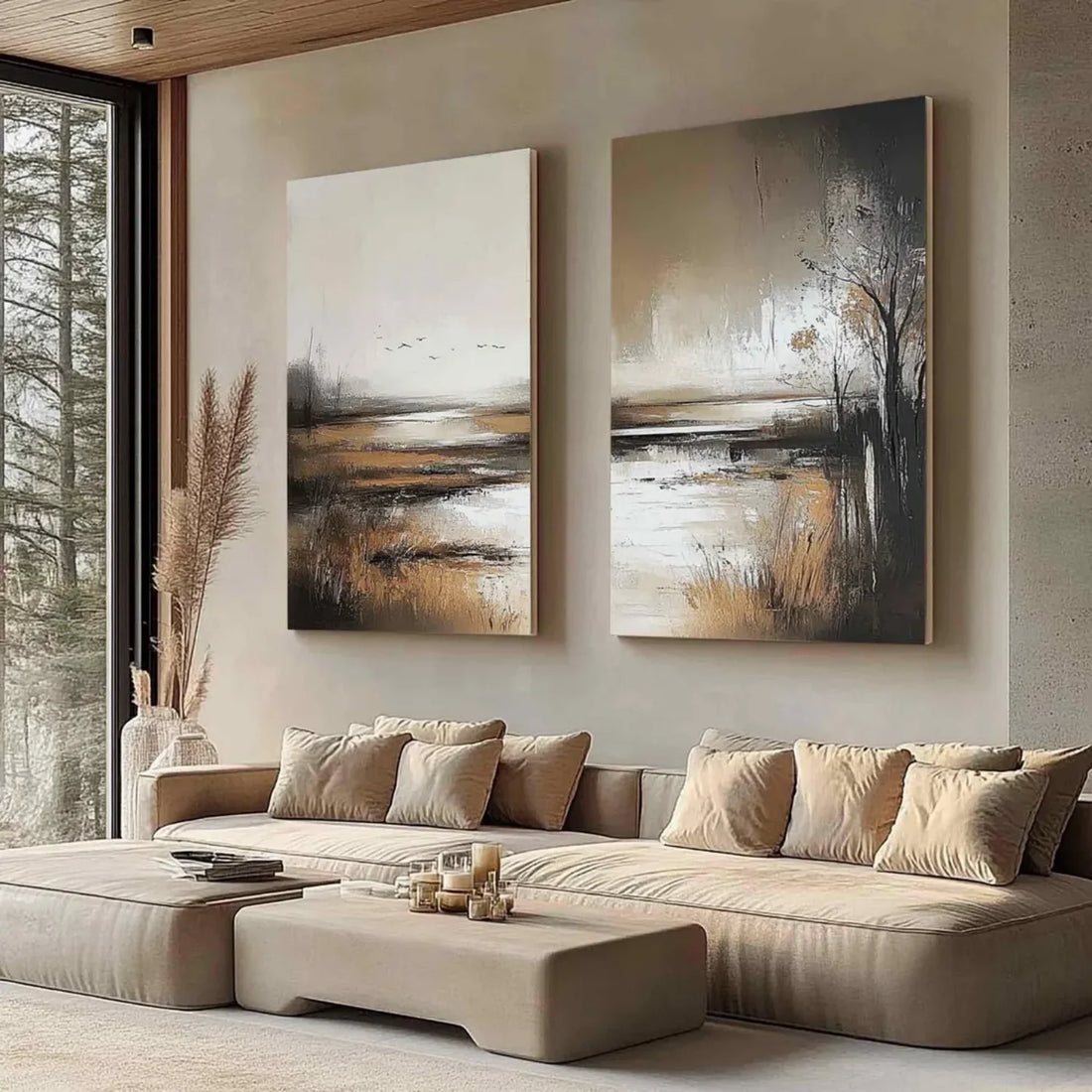 Abstract Canvas Art #WS602