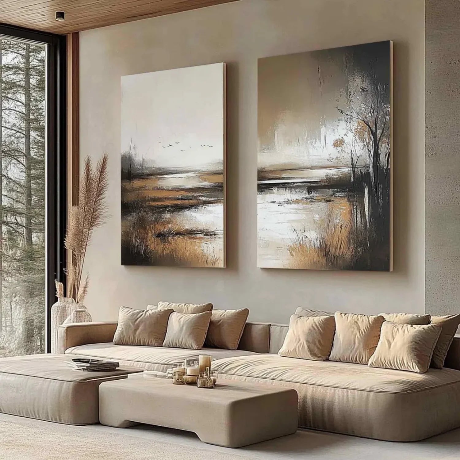 Abstract Canvas Art #WS602