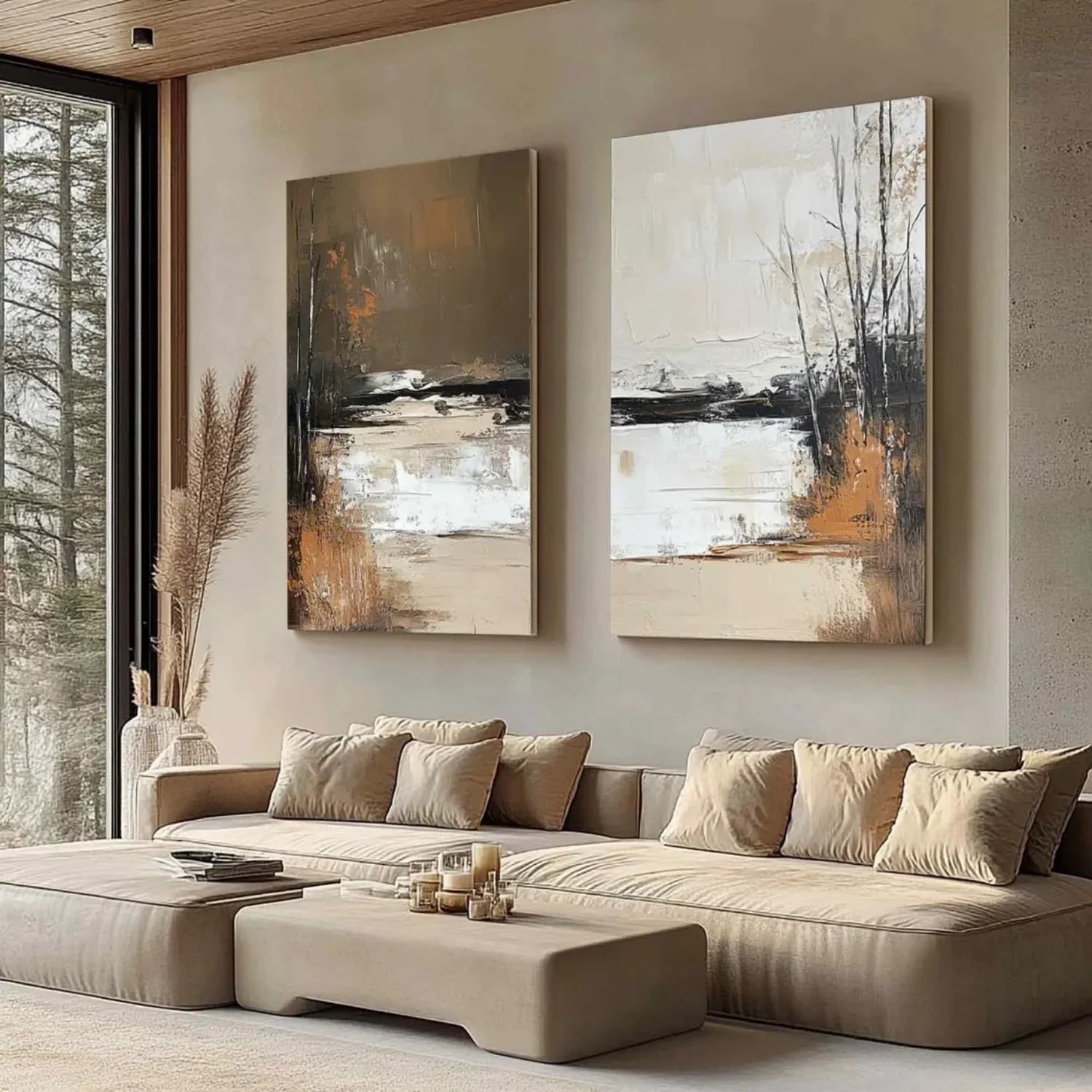 Abstract Canvas Art #WS601