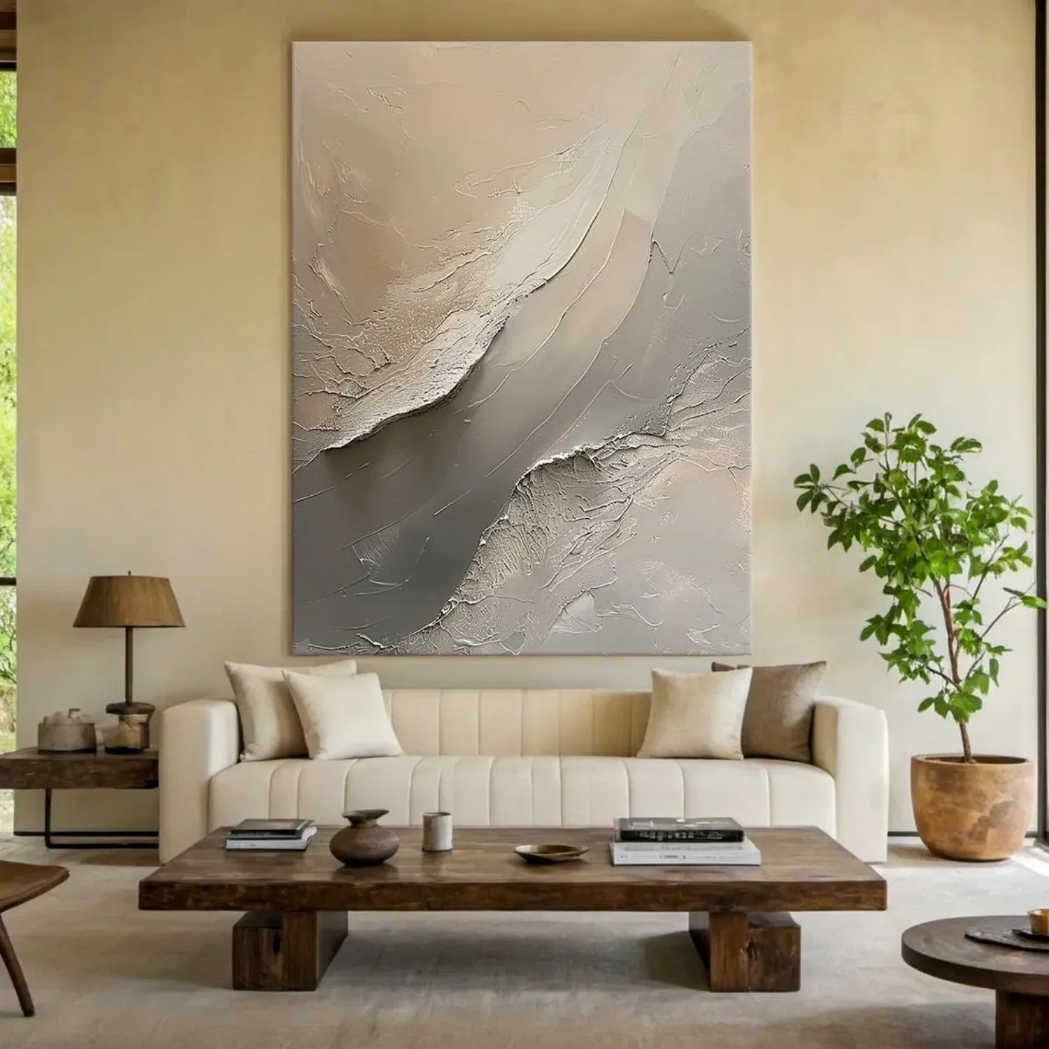 Abstract Textured Canvas Art #WS595
