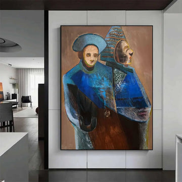 Abstract Portrait Wall Art #AP059