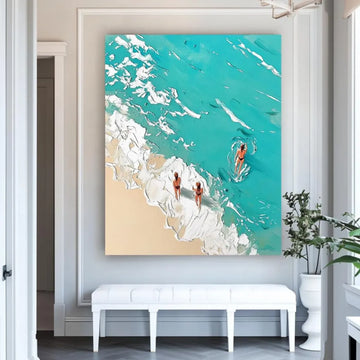 Swimming Sport Textured Wall Art #SA017