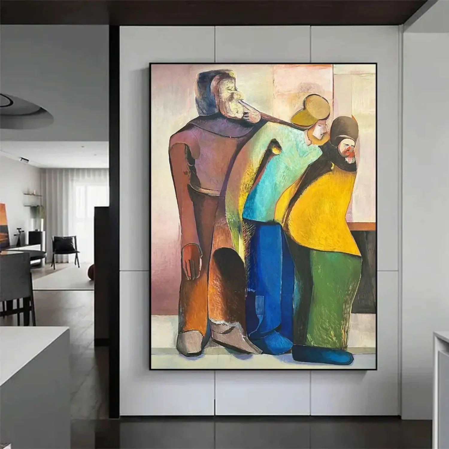 Abstract Portrait Wall Art #AP061