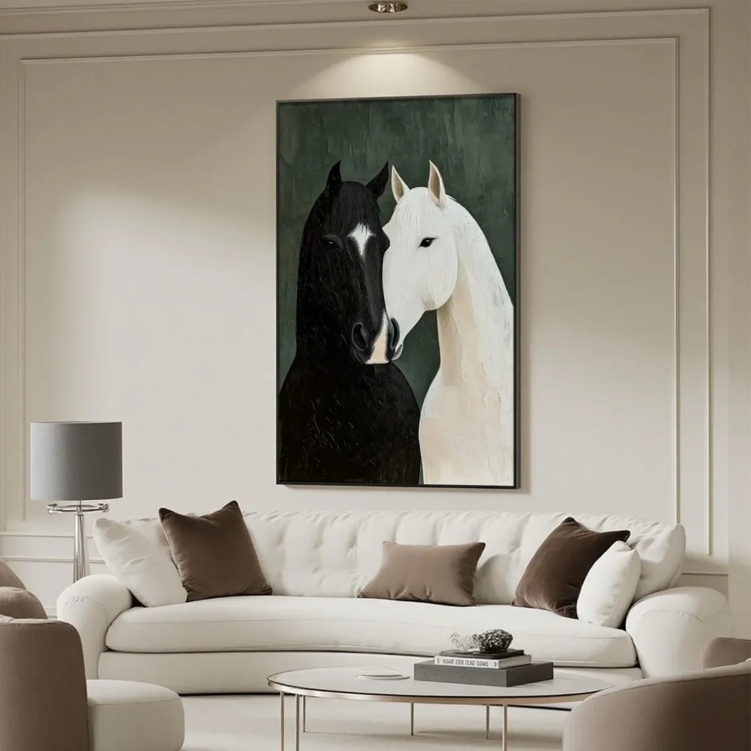 Abstract Animal Horse Wall Art #AL124