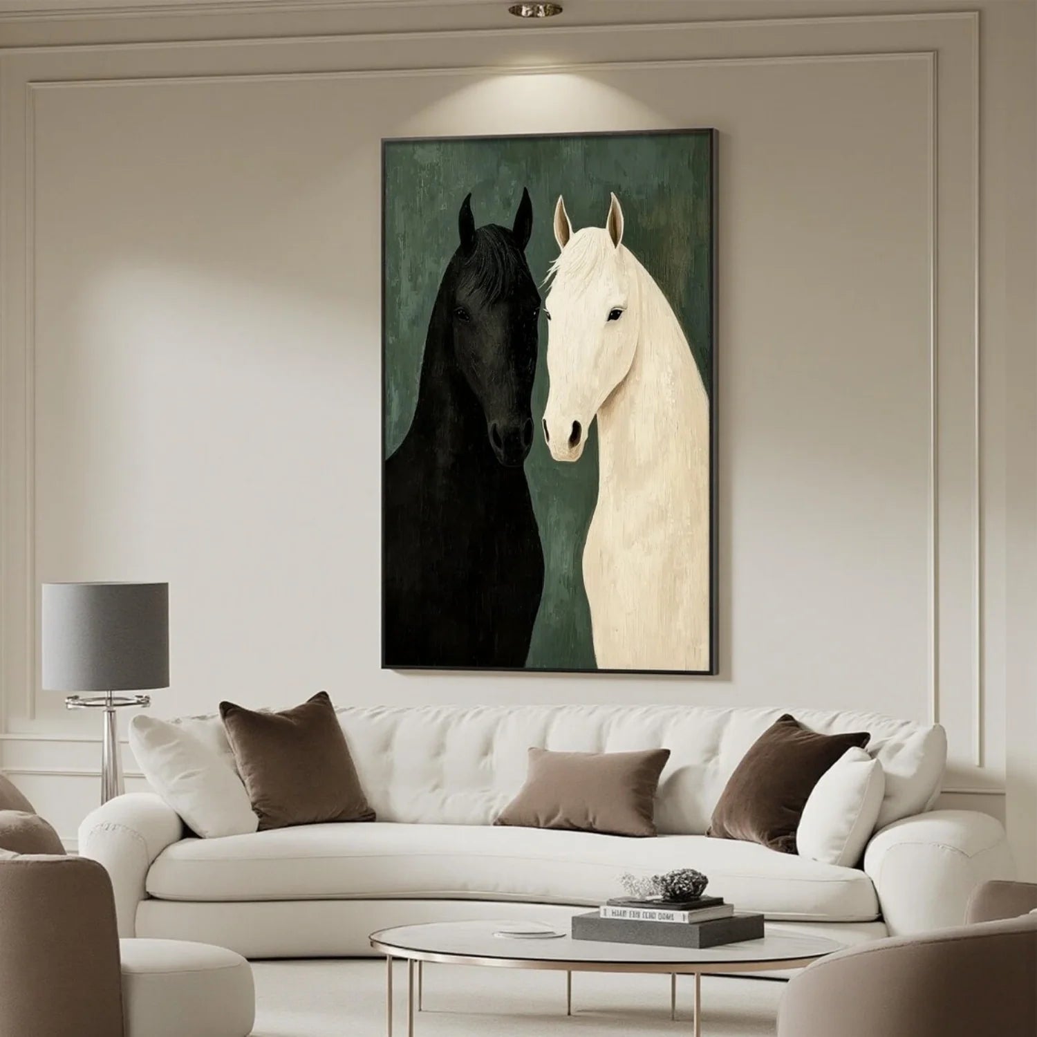 Abstract Animal Horse Wall Art #AL123