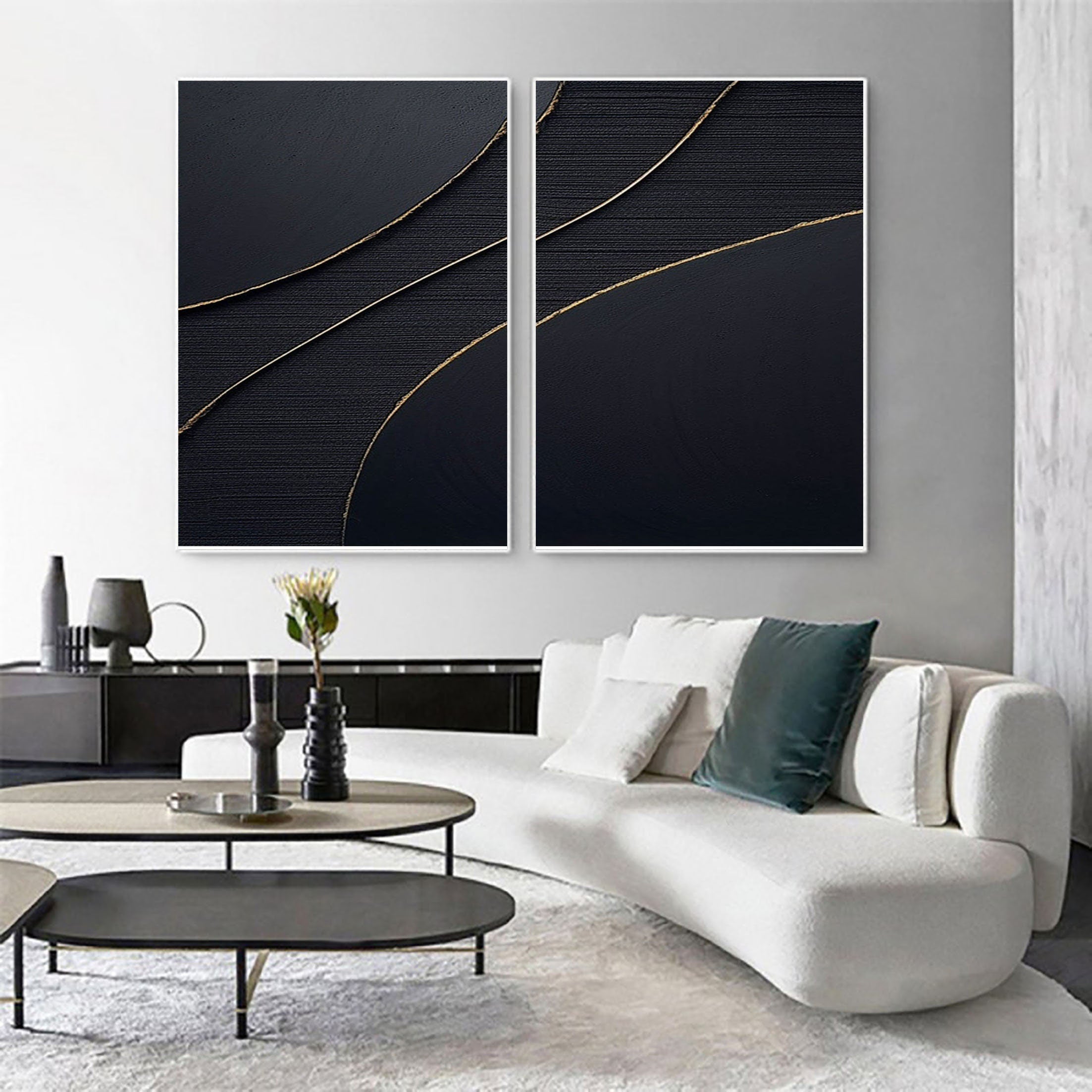 Minimalist Zen Set of 2 #MZ030
