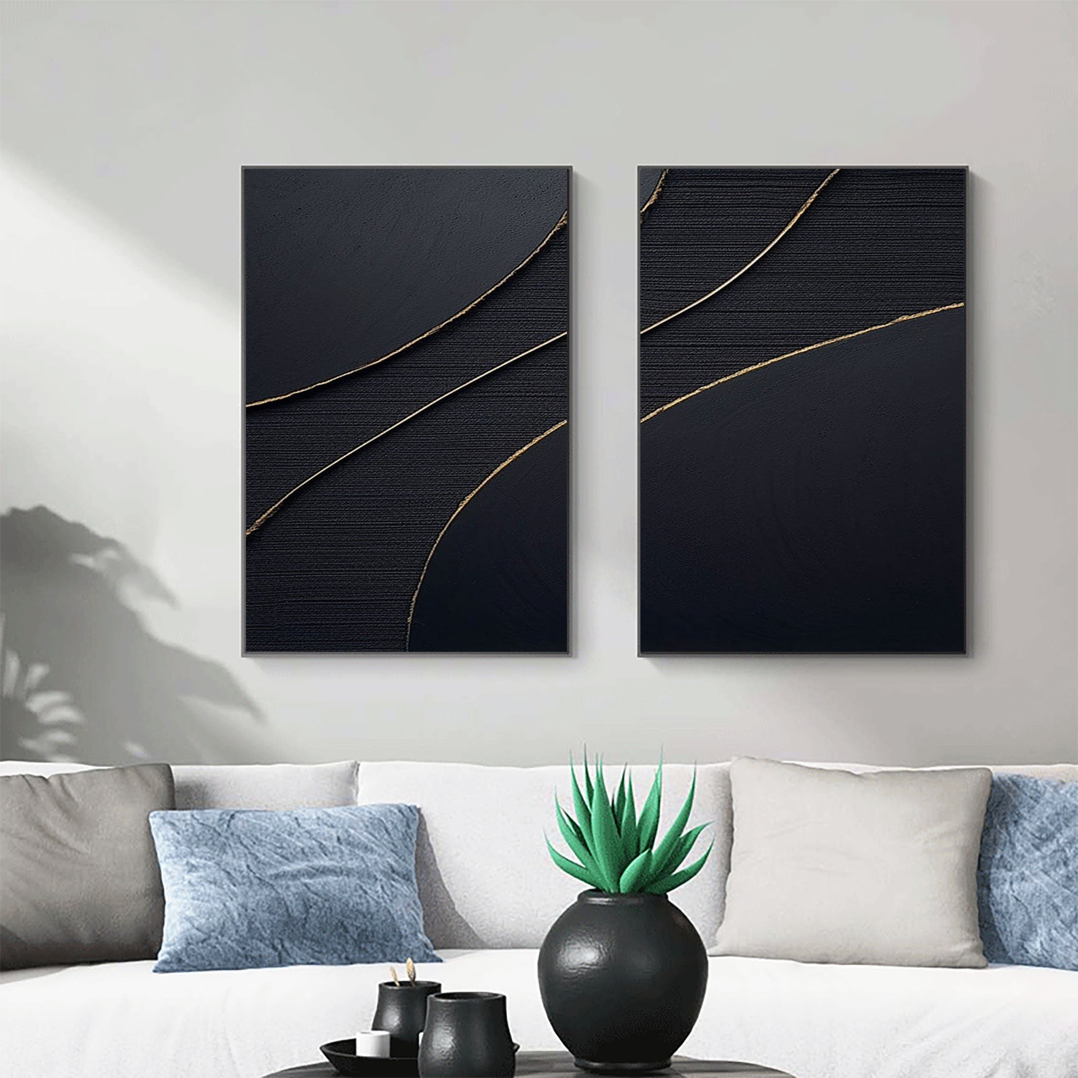 Minimalist Zen Set of 2 #MZ030