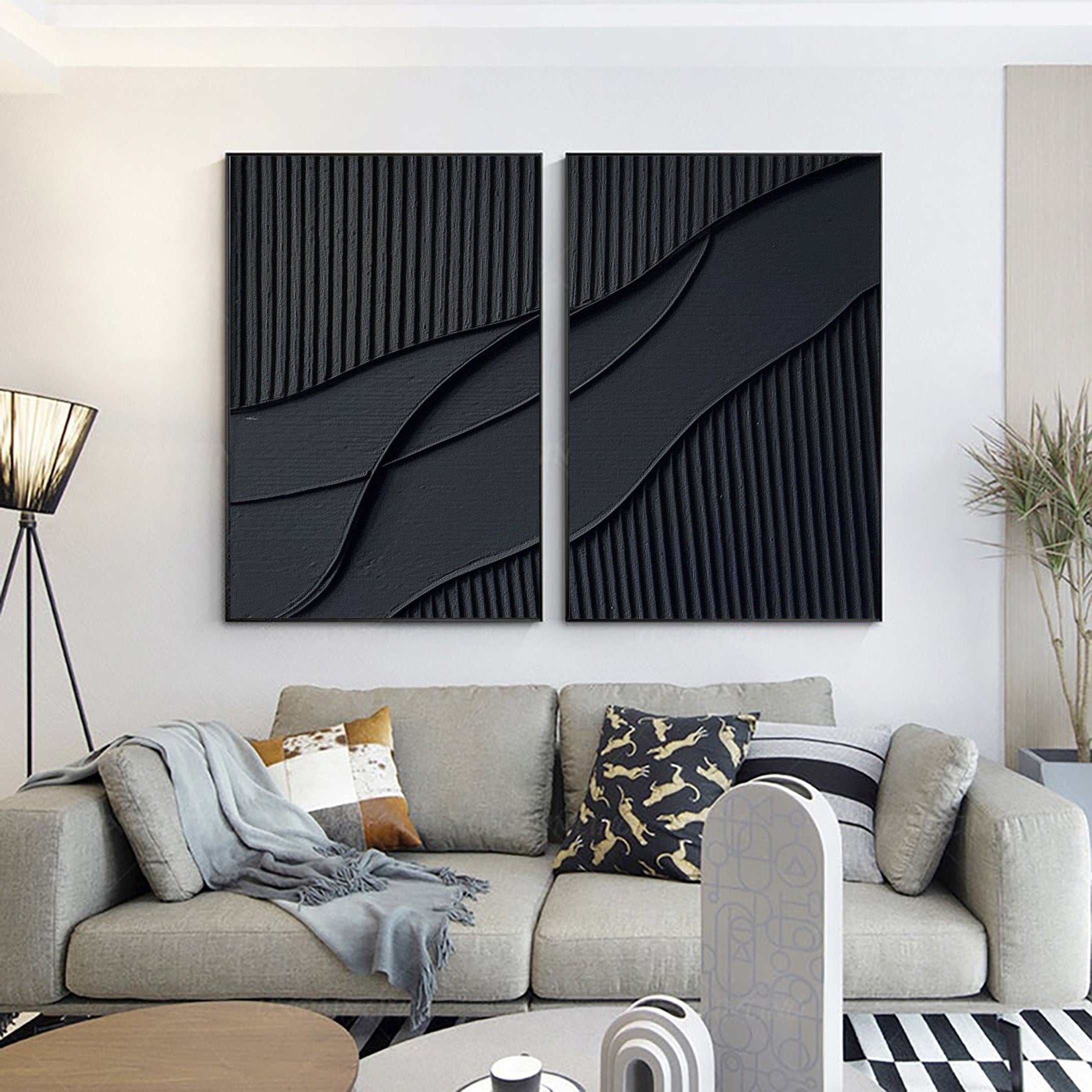 Minimalist Zen Set of 2 #MZ043