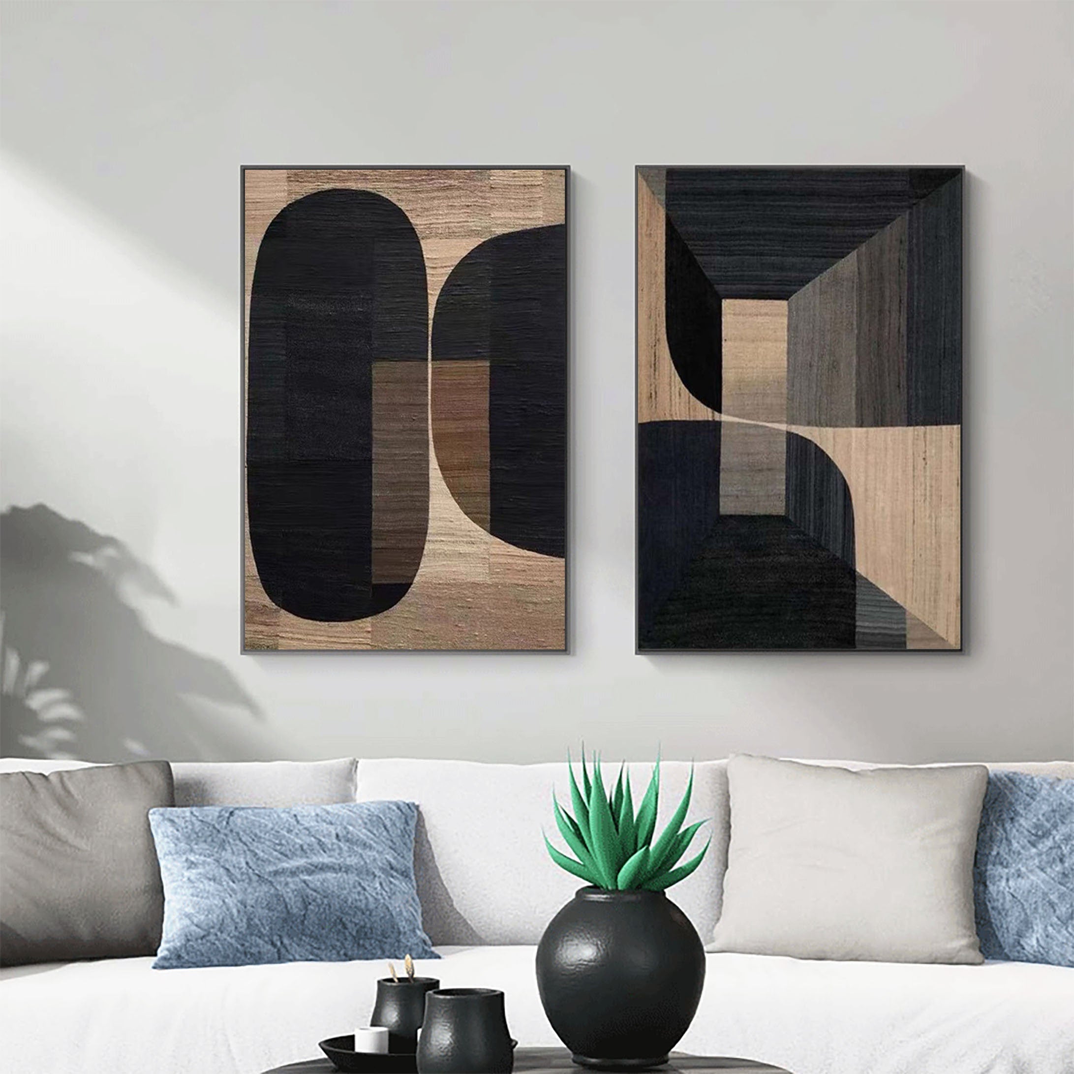 Abstract Tranquility Set of 2 #WS063